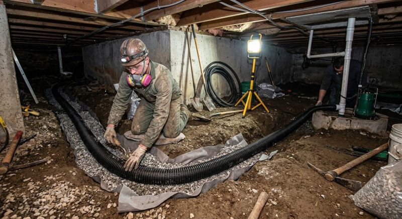 Channel Drain Installation in Tuscaloosa, AL